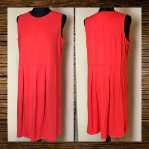 NWT J.Jill Wearever A-Line Sleeveless Dress Med